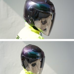 THE NEW RS10 신형헬멧 초경량 고급 오픈페이스 오토바이 헬멧 카멜레온 M