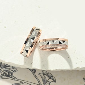 너와링 조각 랩다이아 웨딩밴드 종로 커플링 가드링 1023R