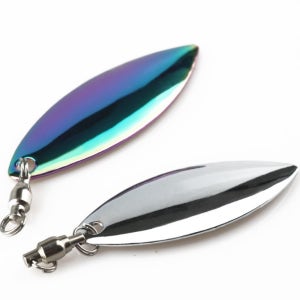 루어 블레이드 실버 볼베어링 스핀 스피너 메탈 바이브 튜닝 채비