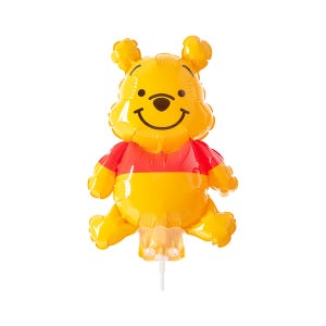 [풍선나라] 디즈니 곰돌이푸 캐릭터 놀이동산 스틱풍선 30cm