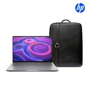 HP Z북 울트라 14 G1a Ryzen AI Max+ PRO 395 128GB LPDDR5 8060S 그래픽 학업용 전문가용 모바일 워크스테이션 + HP 프리미엄 노트북 에코백팩
