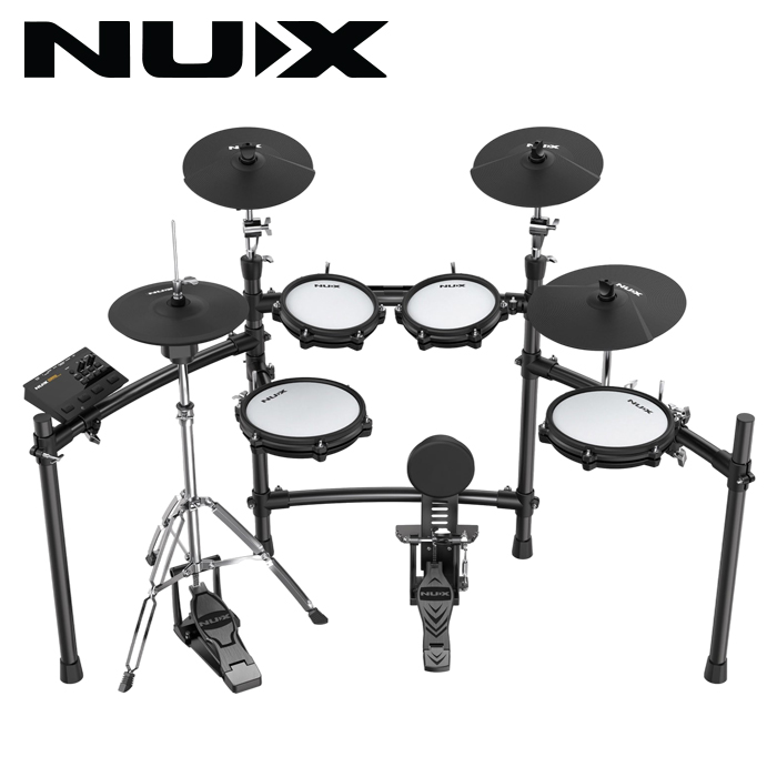 전자드럼 NUX DM-310H DM310H 리얼하이햇스탠드 블루투스 뉴엑스 구성품 풀패키지