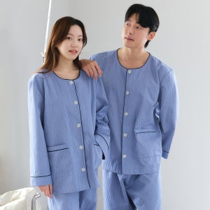 상우메디컬 쟈가드 환자복 상하세트 고급 환의 빅사이즈 입원 병원복 요양복