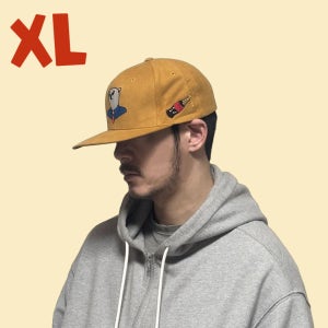 64cm 남자 큰머리 곰돌이자수 빅사이즈 스냅백 깊은 대두모자 4color