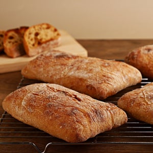 100프로 통밀 빵 치아바타 유기농밀 국내산 통밀빵 식이섬유 비건 무설탕 식사 비건