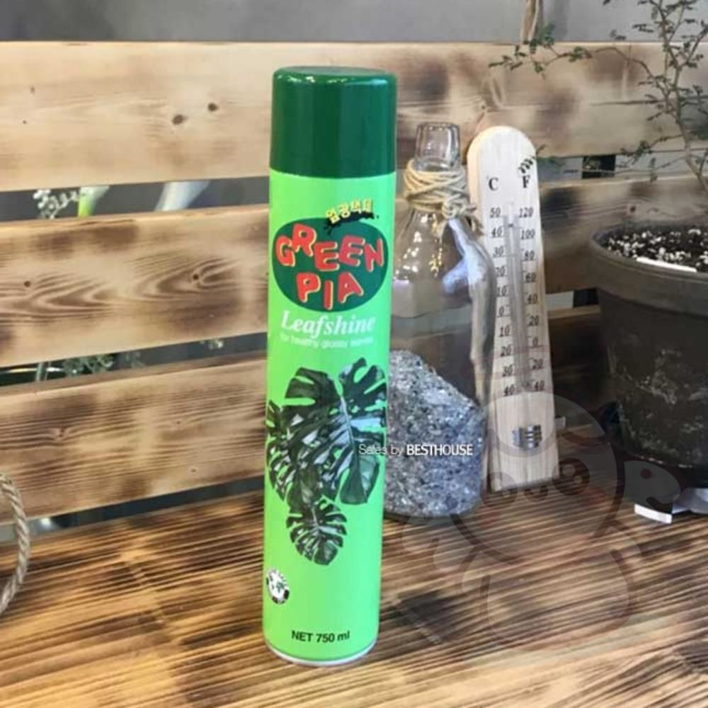 AN <b>그린피아</b> 잎광택제 스프레이 750ml 화초잎광택제 이파리<b>수분</b>증발억제