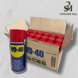 WD-40 360ml 1박스 24개입 부식방지 녹제거제 윤활방청제 스프레이 방청유 녹방지