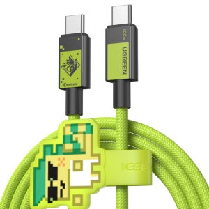 유그린 x 원신 키니치 쿠훌 아쥬 콜라보 100W PD C타입 to C타입 고속충전케이블 원신 에디션 키메라 알레브리우스 별자리