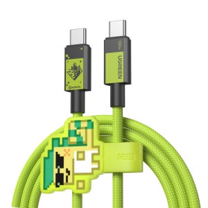 유그린 x 원신 키니치 쿠훌 아쥬 콜라보 100W PD C타입 to C타입 고속충전케이블 원신 에디션 키메라 알레브리우스 별자리