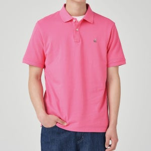빈폴 아울렛 반팔 카라티 핑크 폴로 피케 티셔츠 H-242E01X