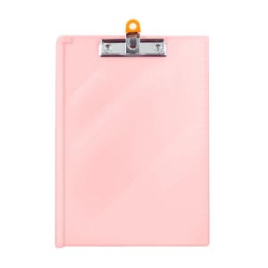 문화 투명 클립보드 A4 F913N-7 스프링펜홀더