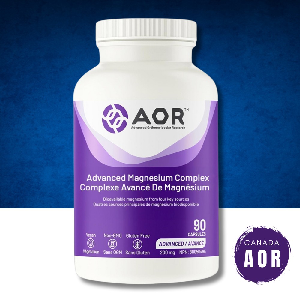 AOR <b>Advanced Magnesium</b> 마그네슘 컴플렉스 복합마그네슘 200mg 90캡슐