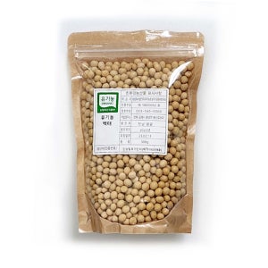 24년산 유기농 백태 500g
