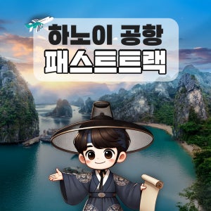 하노이 패스트트랙 노이바이 국제공항 VIP 빠른입국 출국 서비스 베트남esim[무제한]