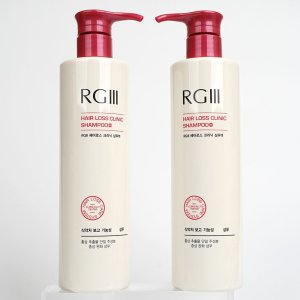 RG3 호텔 가족 향기 헤어 선물용 미용실 프레쉬 헤어로스 클리닉 샴푸 520ml 2개