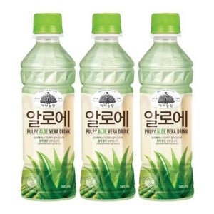 웅진 가야농장 알로에 340ml 24페트 과채음료