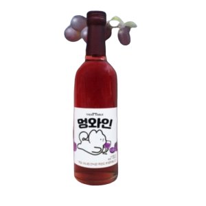 멍 소주 강아지 맥주 술 소주 와인 음료 340ml