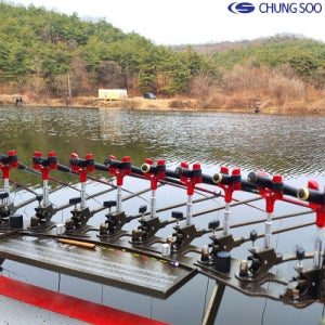 청수레져 칸2골드 신형 받침틀 민물받침틀 좌대낚시