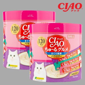 SC-211 이나바 챠오츄르 구루메 버라이어티 참치, 14g, 240개