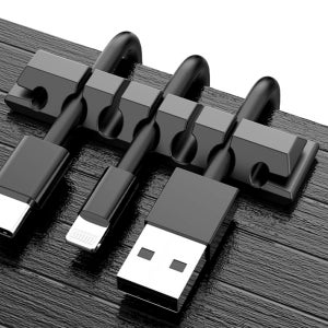 헥스칼 컴퓨터 책상 케이블정리 전선정리 홀더 클립 올인원 다용도 키트