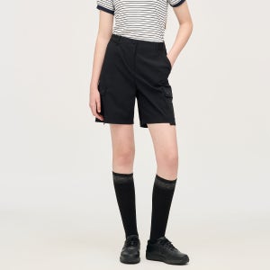 나일론스판 하프 팬츠 21E2PM154