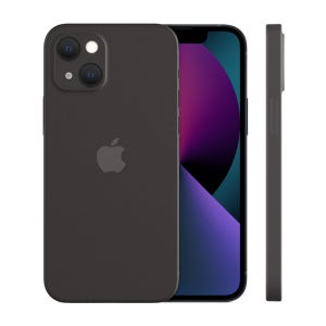 제트스킨 지문방지 나노슬림 생폰 케이스 반투명 매트 무광 블랙, 아이폰14 플러스