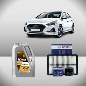 LF쏘나타뉴라이즈 PHEV 2.0 LPG 킥스 G1 FE 5W20 4L 엔진오일세트 보쉬