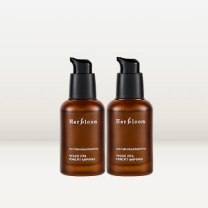 [모공 탄력] 허블룸 베지 비타 포어핏 비건 앰플 나이아신아마이드 5% 30ml, 2개