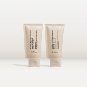 [수분 선크림] 허블룸 카밍 데이즈 비건 선스크린[SPF50]병풀 알로에 50ml, 2개