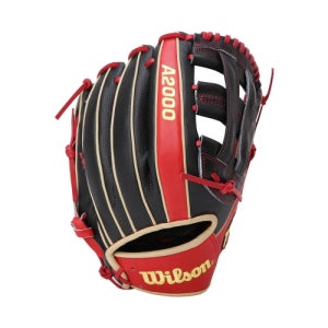 윌슨 KOREA A2000 DW5 WTA2024KRDW5BKR 내야글러브 (블랙/레드)