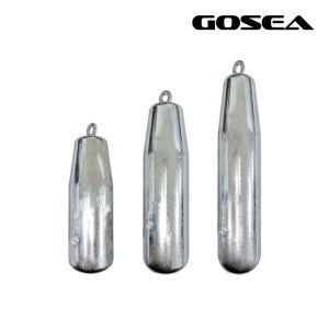 GOSEA 친환경 고리추 다운샷 고리봉돌 강철추 1개입 선상 낚시 100호