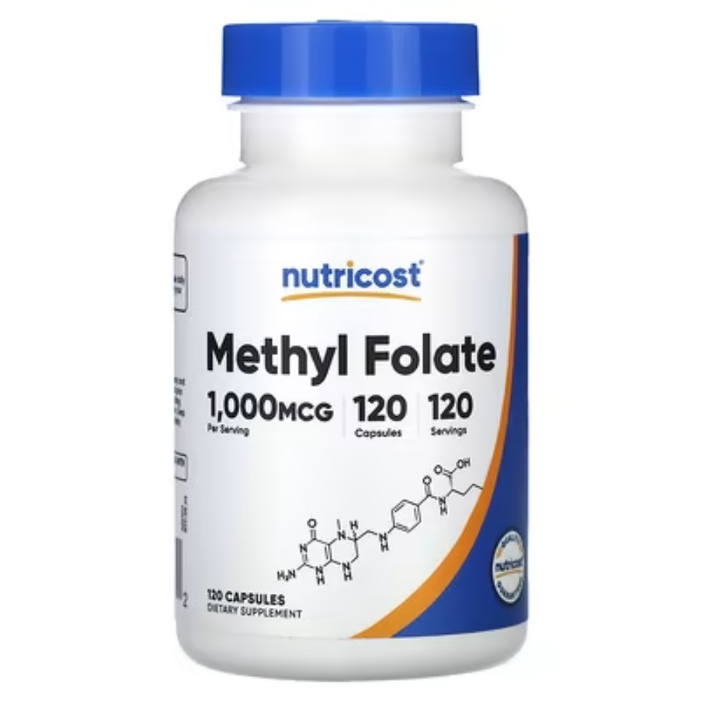 뉴트리코스트 <b>메틸 엽산 1000mcg</b> 120캡슐