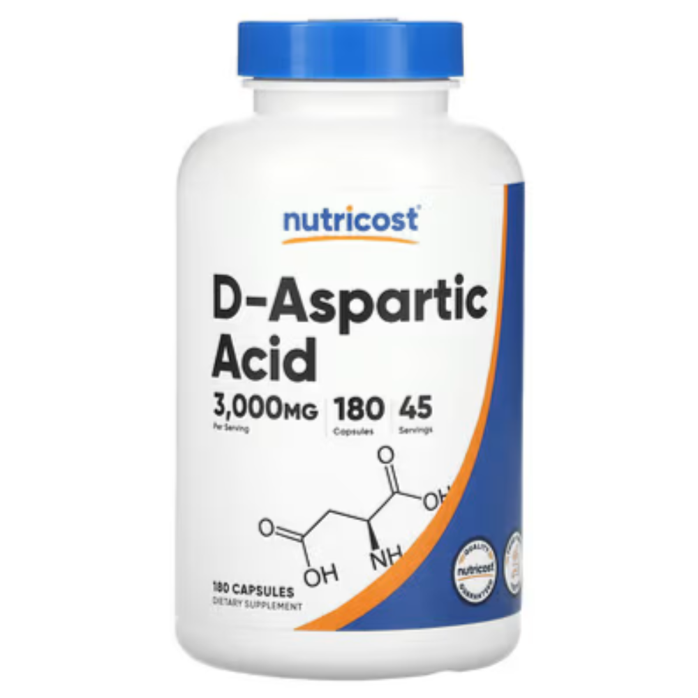 뉴트리코스트 D<b>아스파르트산</b> 3000mg 180캡슐