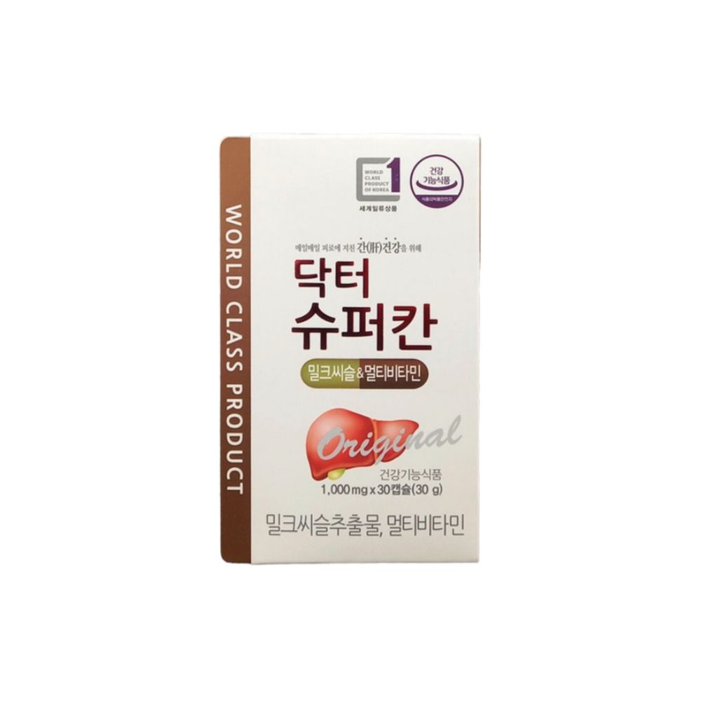 <b>에이치엘사이언스</b> 닥터 슈퍼칸 30캡슐 4개