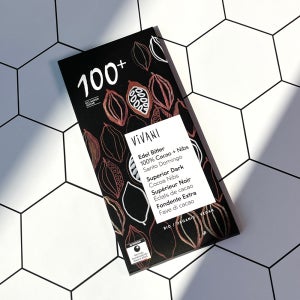 비바니 무설탕 초콜릿 다크초콜릿 유기농 카카오 100% (80g) 10개