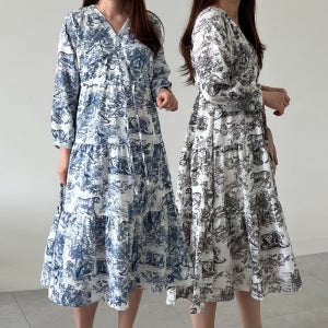 에스닉원피스 나염원피스 임산부옷 40대원피스