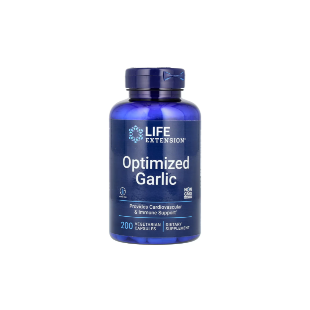 Life Extension, 옵티마이즈드 마늘, 600mg, 베지 캡슐 200정