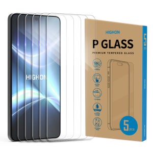 하이온 샤오미 포코 X7 PRO P글라스 액정보호 풀커버 강화유리 필름 5매
