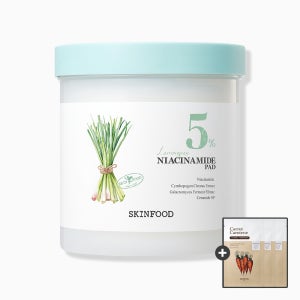 [스킨푸드/캐롯 마스크 3매 증정] 레몬그라스 나이아신아마이드 수분 토너 민감성 패드 60매 250g