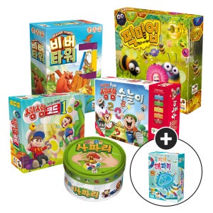 행복한바오밥 유아보드게임 놀이학습 사고력 코딩 집중력 6종세트 보드게임 사은품 증정