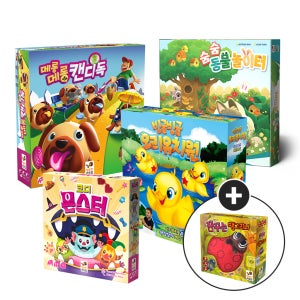 행복한바오밥 만 3세 4세 유아보드게임 추천세트 놀이학습 관찰력 보드게임 세트 사은품 증정