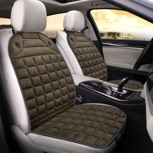 자동차 시트 커버 차량용 차 앞좌석 매트 운전석 카 방석 보호 교체 보조석 극세사 보온