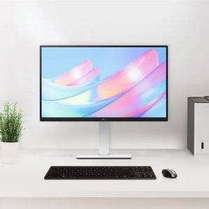 LG 고해상도 모니터 27US550 68cm UHD 4K IPS 광시야각 60Hz 5ms 높낮이조절 피벗 기능 영상편집용 디자인용 사무용 업무용 가정용 PC 컴퓨터 모니터
