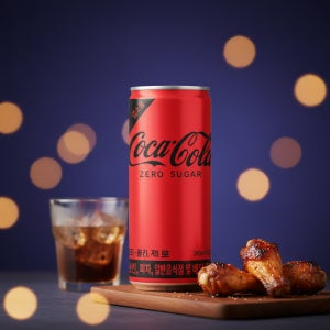 코카콜라 제로 슬림캔 245ml 30캔 업소용 음료수 캔음료 탄산음료