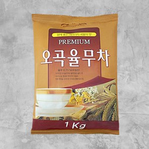 대호 프리미엄 오곡율무차 1kg 6봉 곡물차 자판기차 가루 파우더