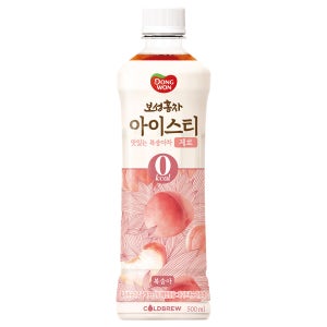 동원 보성홍차 아이스티 제로 복숭아 500ml 24페트
