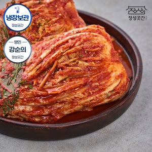 정성곳간 국내산 국산 포기 배추 김치 명인 강순의 10kg, 1개