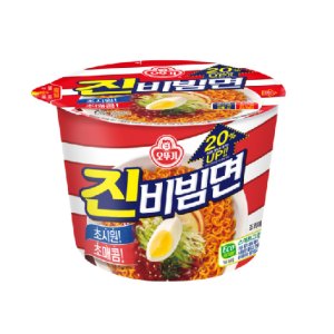 오뚜기 진비빔면 용기 132g 12개 (1박스)
