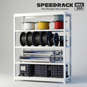 스피드랙 맥스 300KG 중량랙 철제선반 조립식 앵글 창고 산업용 독립형 9004501500 5단