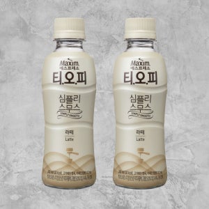 맥심 티오피 심플리스무스 라떼 240ml 40페트 편의점 캔커피 페트커피